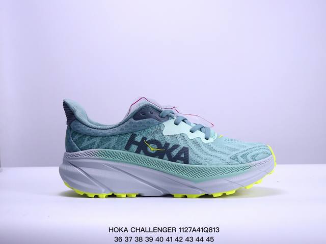 公司级小红书推荐hoka M Challenger Atr 7全新配色 这个品牌来自于新西兰的毛利语，Hoka表示大地，One One表示飞越，连起来就是飞越地