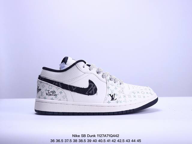 海外爆款限量发售！公司级 Nike Sb Dunk Low“Un联名 多色拼接 ” 周年高端定制 低帮休闲板鞋 定制鞋盒 大厂纯原品质出货 超高清洁度 皮料切割