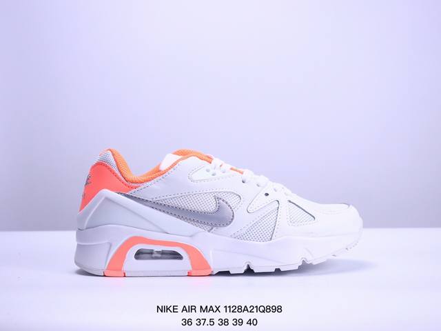 真标耐克nikeair Max 9611男女子气垫缓震耐磨运动鞋时尚潮流休闲透气跑步鞋 选用网眼鞋面，脚感舒适透气。鞋舌、鞋侧及后跟处饰有品牌标识，简约大气又时