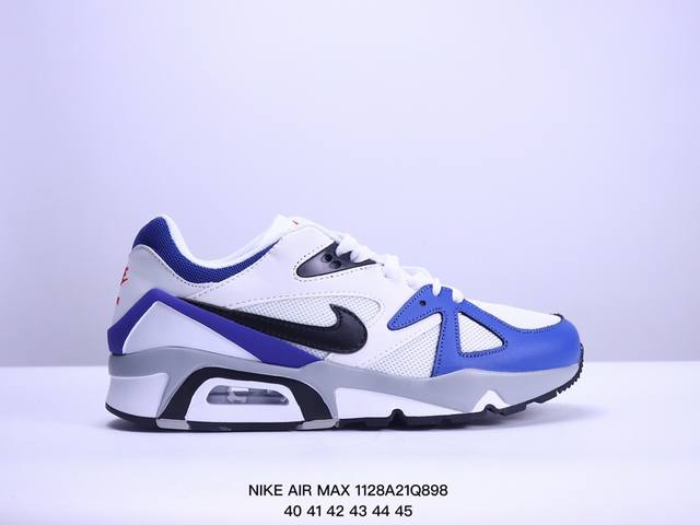 真标耐克nikeair Max 9611男女子气垫缓震耐磨运动鞋时尚潮流休闲透气跑步鞋 选用网眼鞋面，脚感舒适透气。鞋舌、鞋侧及后跟处饰有品牌标识，简约大气又时