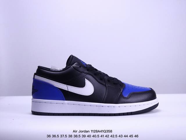 Air Jordan Aj1 Low 低帮 黑蓝 553558-042 全新流水线出品 Dt版本唯一平替选择 市场第二梯队最强版 全部原鞋开发 原楦原纸板开发