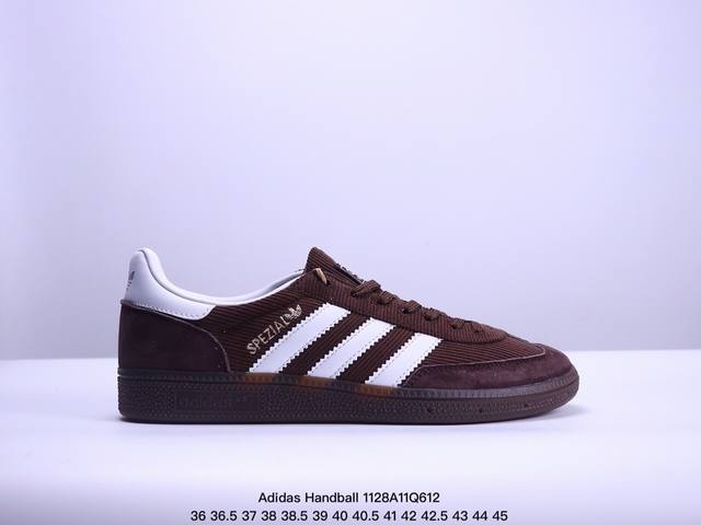 Adidas Handball Spezial 三叶草手球特别版圣帕特里克节联名款 全鞋采用yezzy500一样的皮料 灯芯绒皮面材质 特殊工艺技术 原盒包装