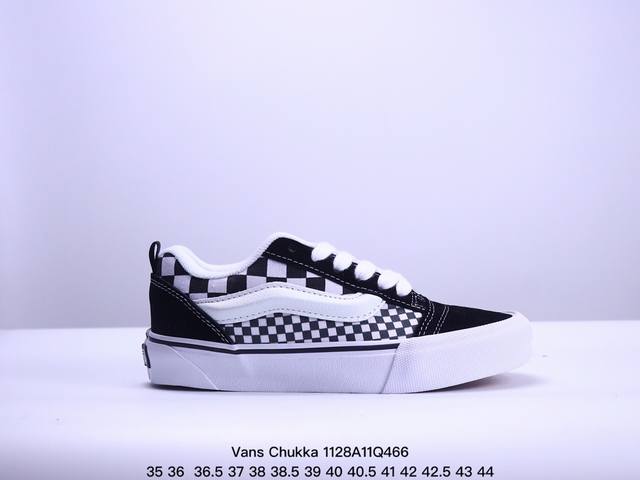 Vans Chukka Push 防滑耐磨 低帮 板鞋 男女同款 黑米黑经典款 尺码：35 36 36.5 37 38 38.5 39 40 40.5 41 4