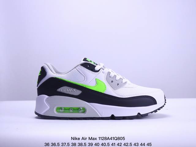 公司级nike Air Max 90 Se 初代系列低帮复古气垫百搭休闲运动慢跑鞋 货号:Fn8005-002 尺码:36 36.5 37.5 38 38.5