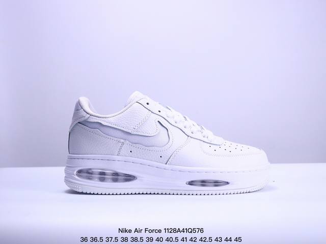 耐克nike Air Force 1 ‘07 Low 空军一号 气垫厚底增高百搭运动气垫板鞋 货号：Hf3630 600 尺码 36 36.5 37.5 38