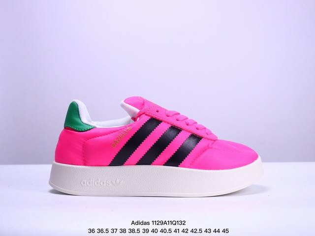 公司级adidas Puffylette 阿迪达斯三叶草 毛毛虫 复古运动鞋 货号:If3957 尺码:36 36.5 37 38 38.5 39 40 49.