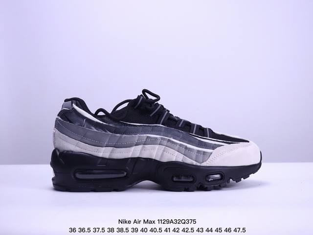 Cdg X Nike Air Max 95 纯原版本 联名复古 潮流百搭 气垫缓震慢跑鞋 Air Max 95就是源于设计师塞吉奥 罗扎诺的构想 Nike Ai