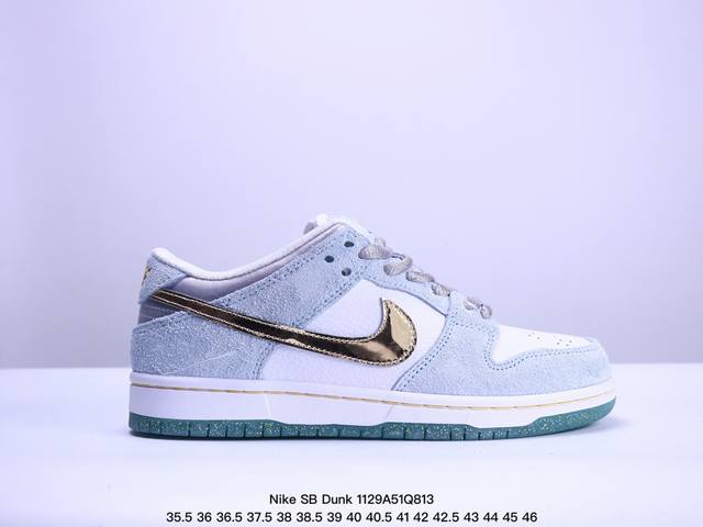 耐克nike Sb Zoom Dunk Low 板鞋 系列经典百搭休闲运动板鞋加厚鞋舌的填充，使舒适性大大提升，同时也更方便穿脱中底部分则加入了脚感柔软舒适zo