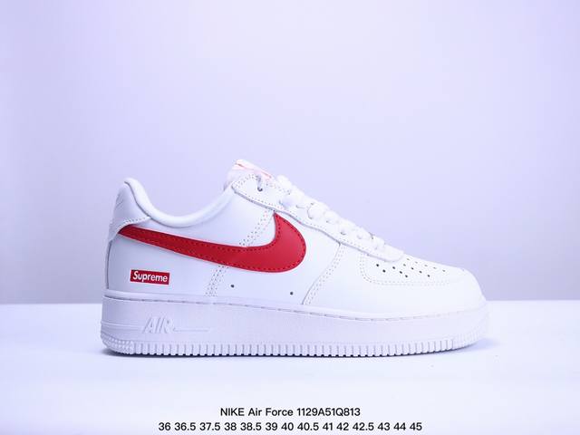 耐克nike Air Force 1 Low 空军一号低帮休闲板鞋 打造纯正空军版型#专注外贸渠道 全掌内置蜂窝气垫 #原盒配件 原厂中底钢印、拉帮完美 货号：