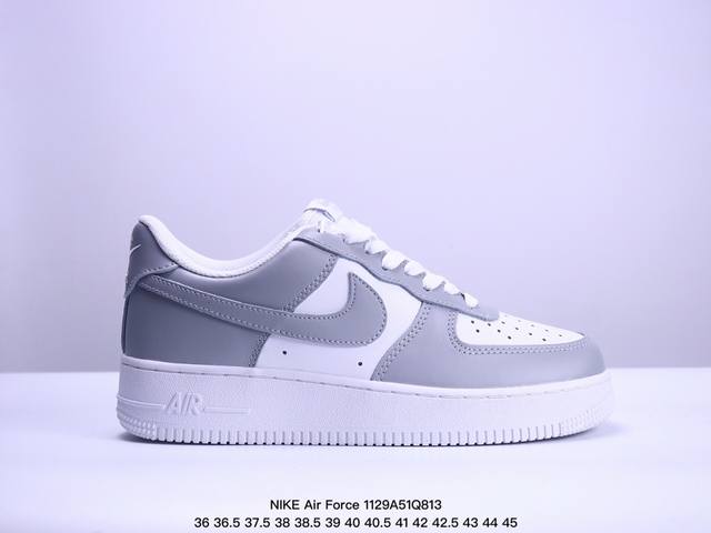 耐克nike Air Force 1 Low 空军一号低帮休闲板鞋 打造纯正空军版型#专注外贸渠道 全掌内置蜂窝气垫 #原盒配件 原厂中底钢印、拉帮完美 货号：