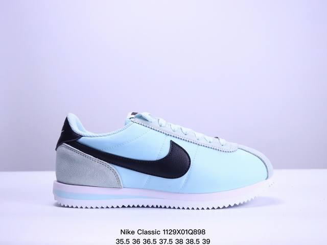 公司级nike Classic Cortez Basic Sl耐克经典轻便舒适男子阿甘鞋休闲跑步鞋运动鞋 纯粹而执着的精神 使得cortez种在了一代人的心里