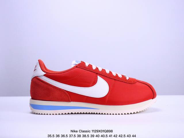 公司级nike Classic Cortez Basic Sl耐克经典轻便舒适男子阿甘鞋休闲跑步鞋运动鞋 纯粹而执着的精神 使得cortez种在了一代人的心里