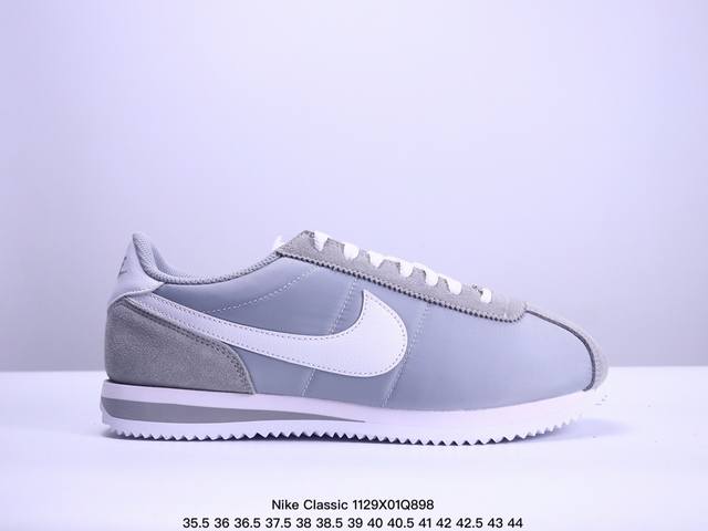 公司级nike Classic Cortez Basic Sl耐克经典轻便舒适男子阿甘鞋休闲跑步鞋运动鞋 纯粹而执着的精神 使得cortez种在了一代人的心里