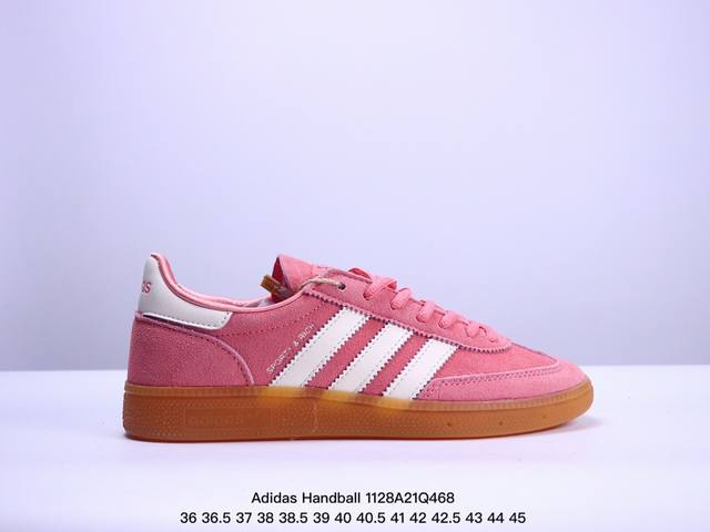 Adidas Handball Spezial 三叶草手球特别版圣帕特里克节联名款 全鞋采用yezzy500一样的皮料 灯芯绒皮面材质 特殊工艺技术 原盒包装