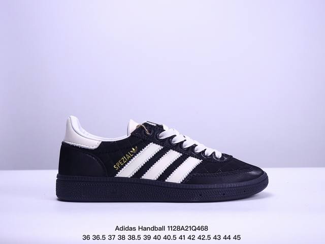 Adidas Handball Spezial 三叶草手球特别版圣帕特里克节联名款 全鞋采用yezzy500一样的皮料 灯芯绒皮面材质 特殊工艺技术 原盒包装