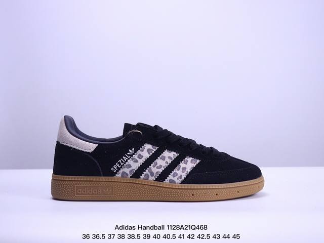 Adidas Handball Spezial 三叶草手球特别版圣帕特里克节联名款 全鞋采用yezzy500一样的皮料 灯芯绒皮面材质 特殊工艺技术 原盒包装