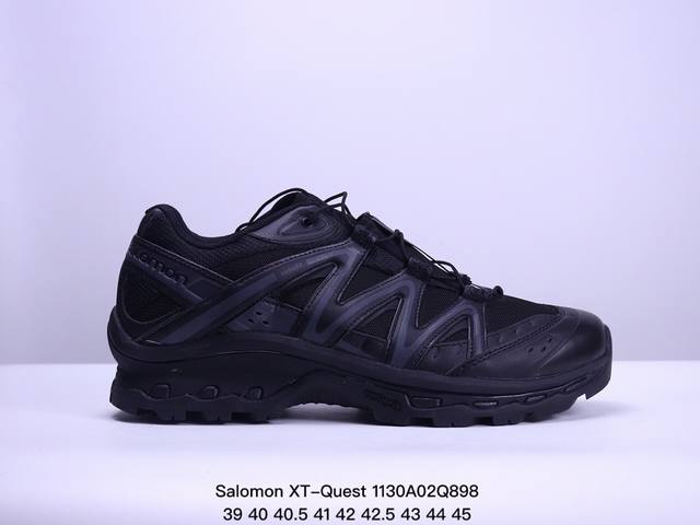 公司级salomon Xt-Quest Adv Beige “ 萨洛蒙 探索者系列户外越野跑鞋 410588 28鞋面采用sensifit贴合技术 全方位贴合包