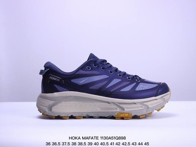 公司级hoka Mafate Speed Three 2玛法特 超轻厚底轻量山地跑步鞋 货号:1126851 尺码:36 36.5 37.5 38 38.5 3