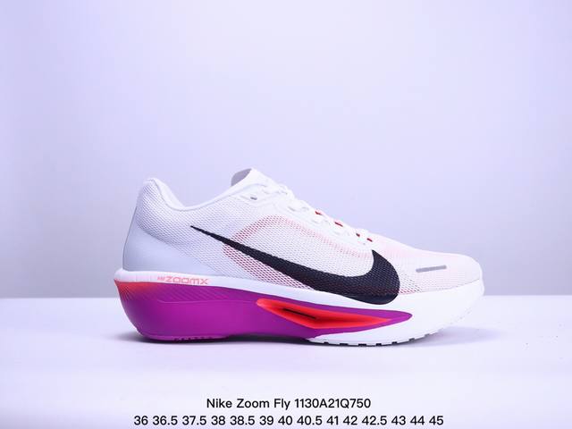 全新耐克nike Zoom Fly 6 Premium飞行6代马拉松系列低帮透气休闲运动慢跑鞋 Fn8454 101 码数：36 36.5 37.5 38 38