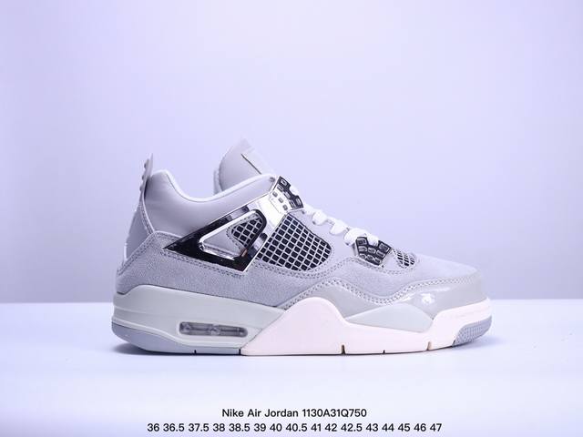 耐克nike Air Jordan 4 Retro Thunder 雷神 Aj4 乔4 迈克尔 乔丹 Aj4代 低帮复古休闲运动文化篮球鞋。秉承轻量化的速度型篮