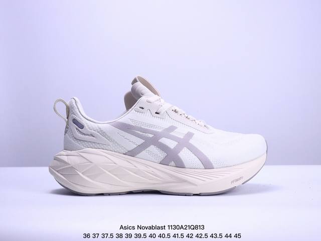 公司级asics Novablast 4 轻量跑鞋 低帮轻量透气缓震休闲运动跑步鞋 货号:1012B688-020 尺码:36 37 37.5 38 39 39