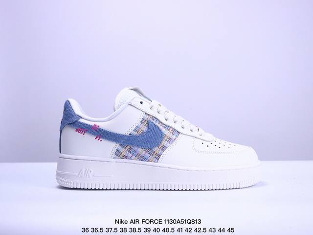 公司级耐克 Nike Air Force 1 ’07 空军一号低帮百搭休闲运动板鞋。柔软、弹性十足的缓震性能和出色的中底设计，横跨复古与现代的外型结合，造就出风