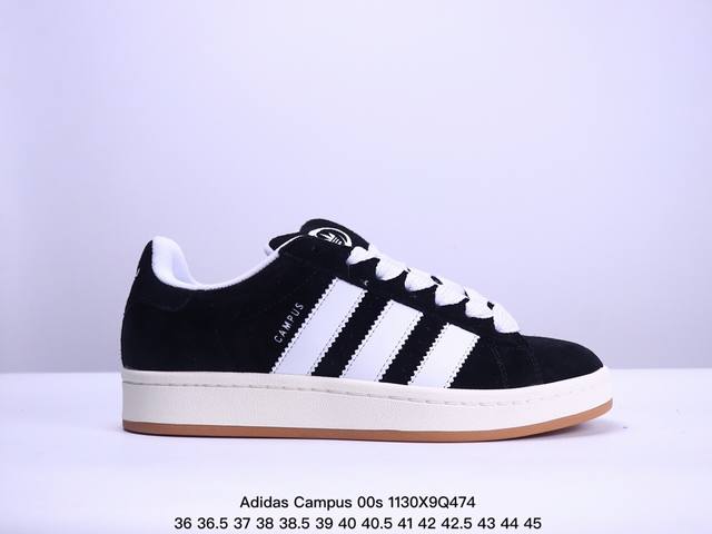 Adidas Originals Campus 00S 学院系列 面包风经典复古低帮百搭休闲运动板鞋 货号：Gy9472 尺码：36～45半 Xm1130Q47