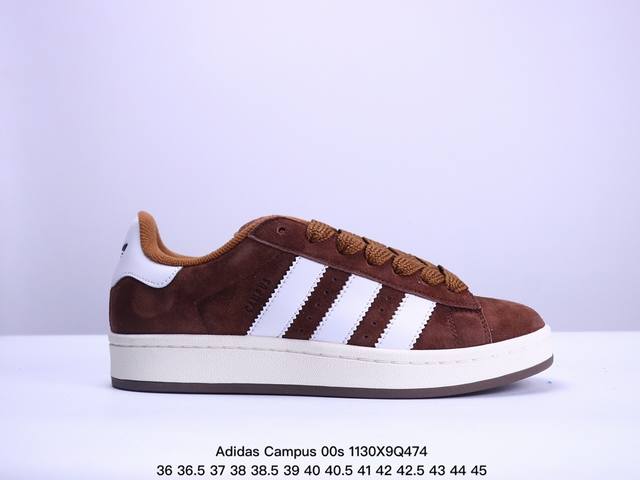 Adidas Originals Campus 00S 学院系列 面包风经典复古低帮百搭休闲运动板鞋 货号：Gy9472 尺码：36～45半 Xm1130Q47