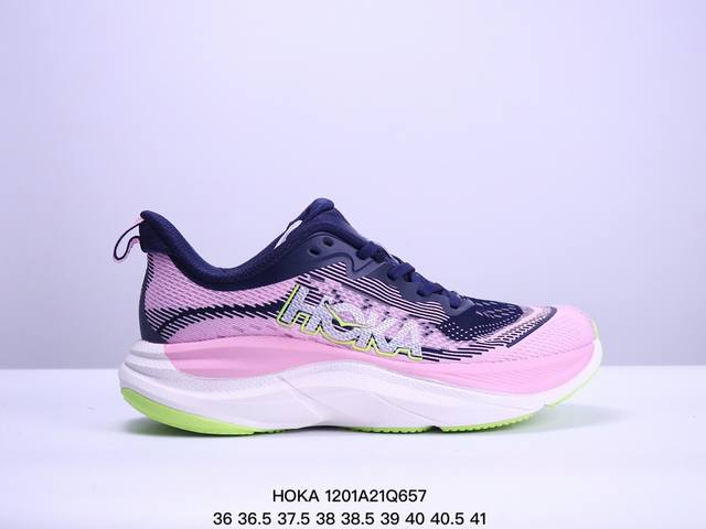 Hoka One One Bondi 8 邦代8轻便缓震 织物合成革 低帮 训练跑步鞋 Xm 1Q657