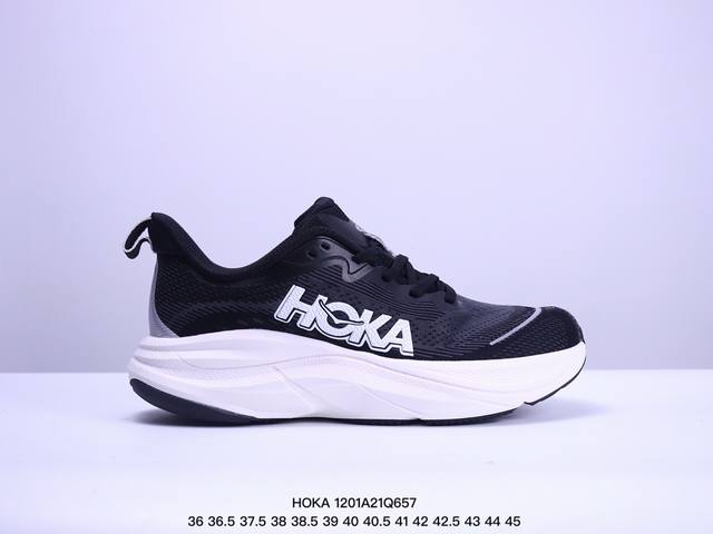 Hoka One One Bondi 8 邦代8轻便缓震 织物合成革 低帮 训练跑步鞋 Xm 1Q657