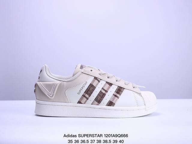 特价男女鞋36-45码 带半码 阿迪达斯adidas Originals Superstar 贝壳头经典百搭休闲运动板鞋 高密度eva发泡软缓震中底拉帮工艺 X