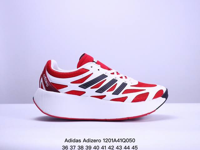 公司级adidas Adizero Aruku 全新跑鞋 浮现网络 以永动机为灵感的前卫造型 现代感十足的鞋面线条勾勒 格外引人注目 搭配丰沛的全新 Swirl