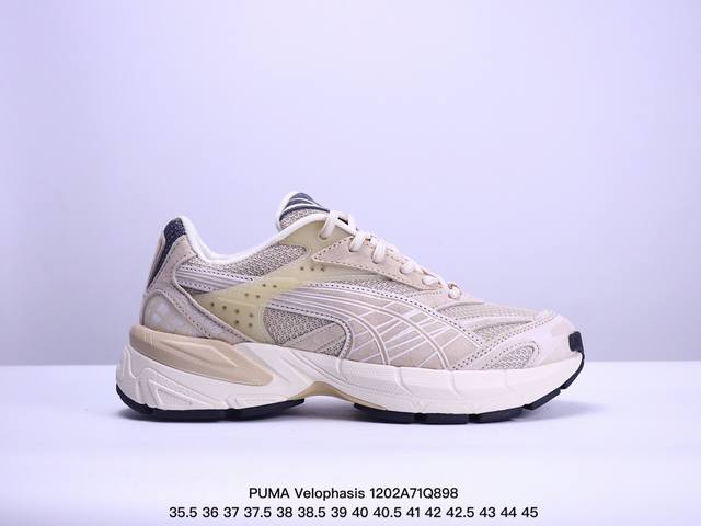 公司级puma Velophasis Technisch 彪马 舒适百搭 防滑 低帮 生活休闲鞋 货号:389365 09 尺码:35.5 36 37 37.5