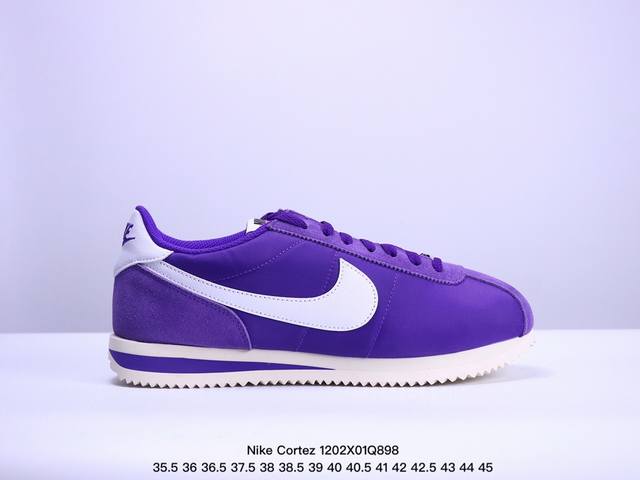 公司级nike Classic Cortez 23 Premium 耐克经典轻便舒适男子阿甘鞋休闲跑步鞋运动鞋 纯粹而执着的精神 使得cortez种在了一代人的