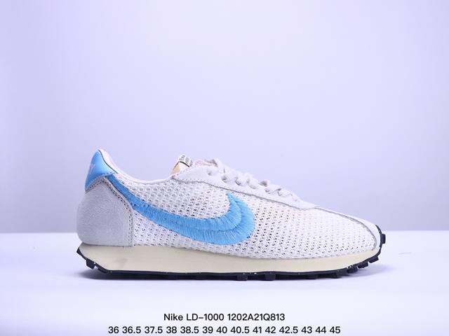 公司级nike Roshe Run Ld- 0 运动鞋耐磨 低帮跑步鞋 货号:Hm0950-001 尺码:36 36.5 37.5 38 38.5 39 40