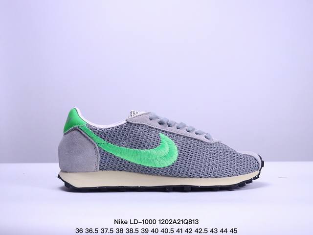 公司级nike Roshe Run Ld- 0 运动鞋耐磨 低帮跑步鞋 货号:Hm0950-001 尺码:36 36.5 37.5 38 38.5 39 40