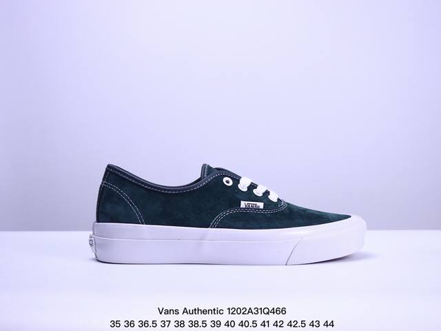 Vans Authentic 经典安娜海姆 全翻毛皮复古低帮高端硫化帆布鞋 Vn0A5Fbdolv 尺码：35 36 36.5 37 38 38.5 39 40