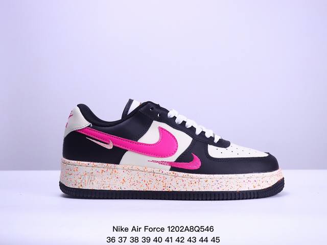 耐克nike Air Force 1 ‘07 Low 空军一号 气垫厚底增高百搭运动气垫板鞋 Xm1202Q546