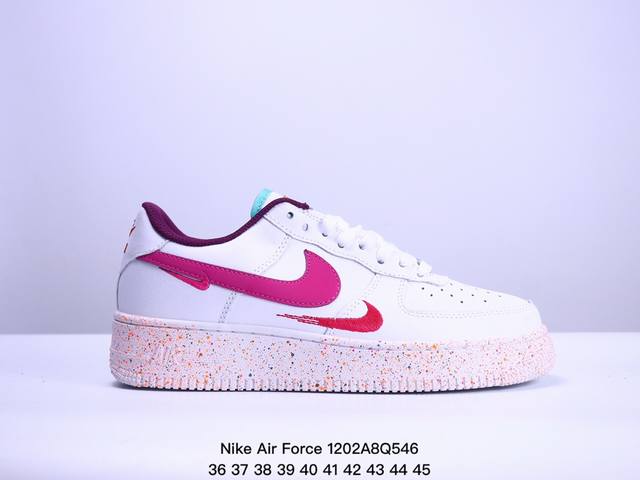 耐克nike Air Force 1 ‘07 Low 空军一号 气垫厚底增高百搭运动气垫板鞋 Xm1202Q546