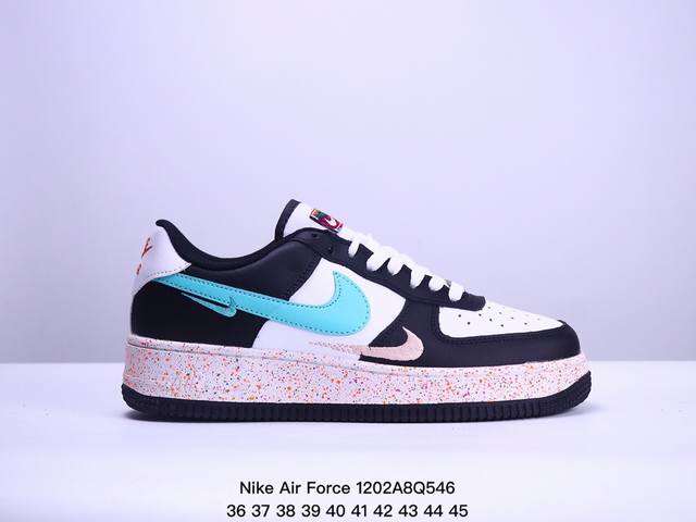 耐克nike Air Force 1 ‘07 Low 空军一号 气垫厚底增高百搭运动气垫板鞋 Xm1202Q546