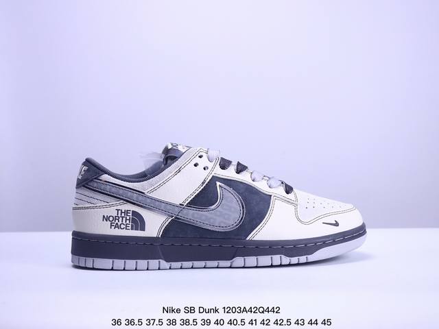 海外爆款限量发售！公司级 Nike Sb Dunk Low“斯图西联名 贴布灰白白勾” 周年高端定制 低帮休闲板鞋 定制鞋盒 大厂纯原品质出货 超高清洁度 皮料