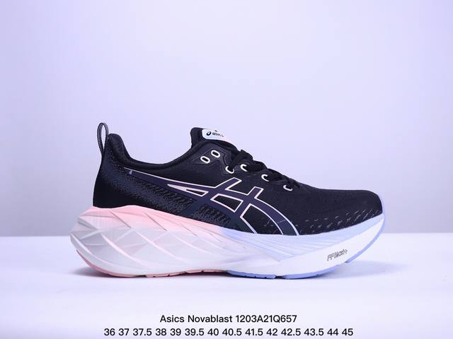 公司级asics Novablast 4 轻量跑鞋 低帮轻量透气缓震休闲运动跑步鞋 货号: 尺码:36 37 37.5 38 39 39.5 40.5 41.5