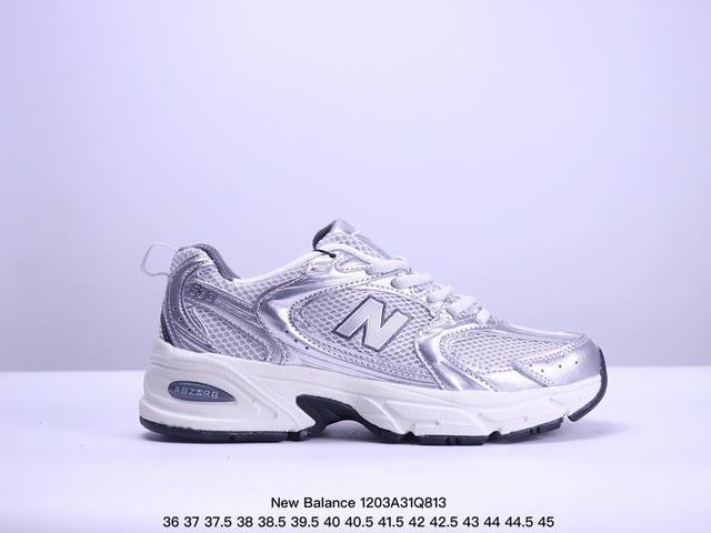 New Balance 530 复古跑鞋 小红书爆款 官网售罄 这双鞋确实是nb家经典复古款式之一，以全新科技诠释，成功打造530鞋款，鞋面在保持530基本线条