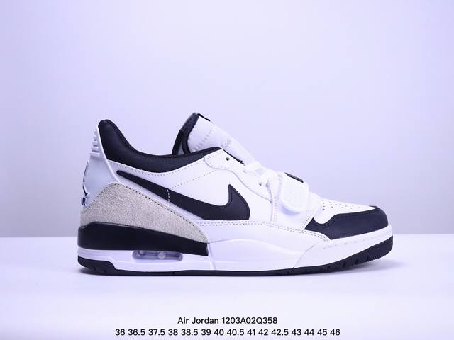 公司级三合一最强合体，多种新配色回归耐克nike Air Jordan Legacy 312 Low”White Grey Fog Blue Red“乔丹最强三