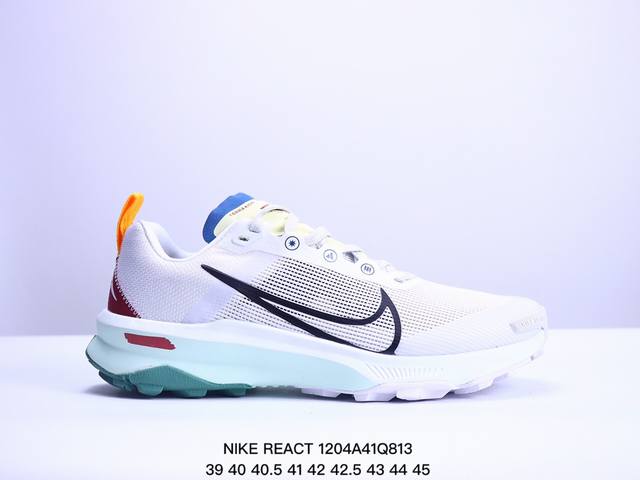 公司级nike React Terra Kiger 9越野马拉松休闲运动慢跑鞋 货号:Dr2693- 尺码:39 40 40.5 41 42 42.5 43 4