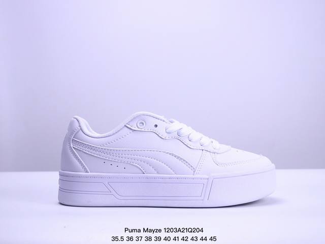 彪马puma Skye低帮厚底**大logo经典松糕板鞋休闲鞋 374764 02 码数：35.5 36 37 38 39 40 41 42 43 44 45