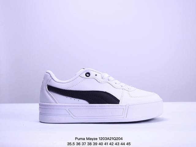 彪马puma Skye低帮厚底**大logo经典松糕板鞋休闲鞋 374764 02 码数：35.5 36 37 38 39 40 41 42 43 44 45