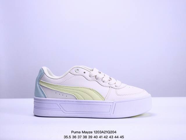 彪马puma Skye低帮厚底**大logo经典松糕板鞋休闲鞋 374764 02 码数：35.5 36 37 38 39 40 41 42 43 44 45