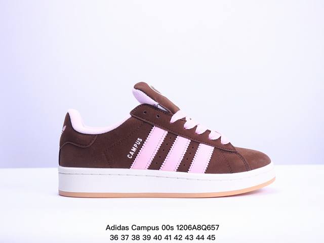 阿迪达斯 Adidas Campus 00S 复古潮流休闲面包鞋 尺码：36 37 38 39 40 41 42 43 44 45 Xm1206Q657