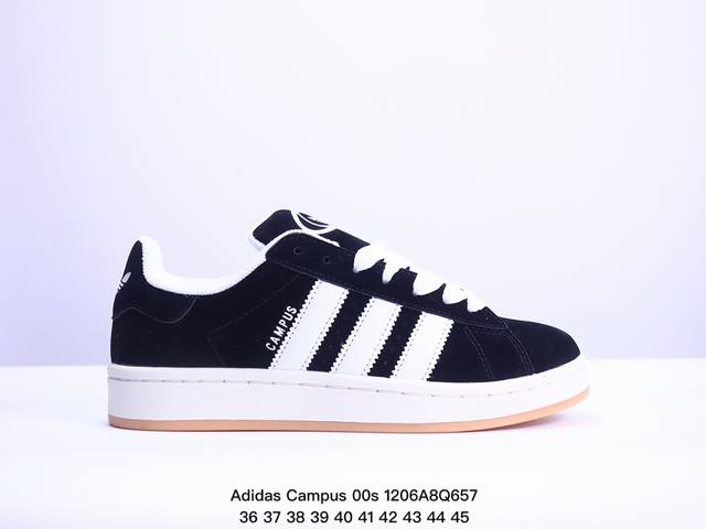 阿迪达斯 Adidas Campus 00S 复古潮流休闲面包鞋 尺码：36 37 38 39 40 41 42 43 44 45 Xm1206Q657